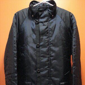 Vintage Men's Fila Sport Winter Jacket with Hoodie.